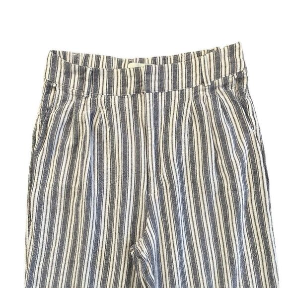 ABERCROMBIE & FITCH Striped Wide Leg Pants Size Medium - Picture 3 of 4